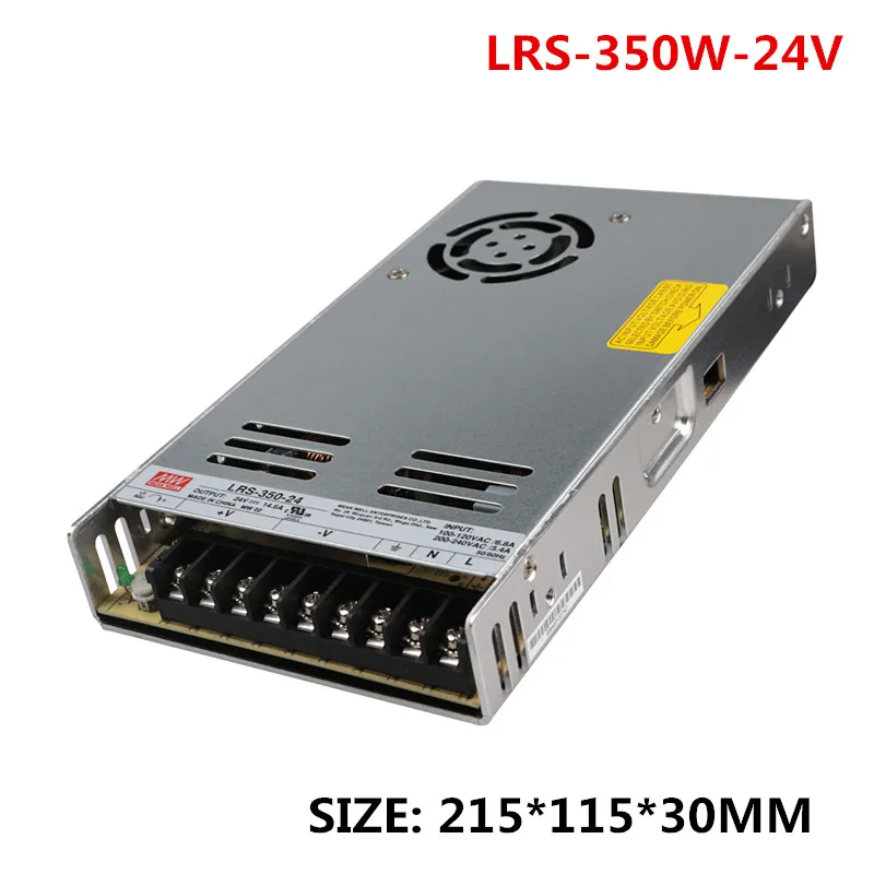 LRS-350W-24V импульсный источник питания Meanwell с одним выходом 24 В постоянного тока 14 6 А