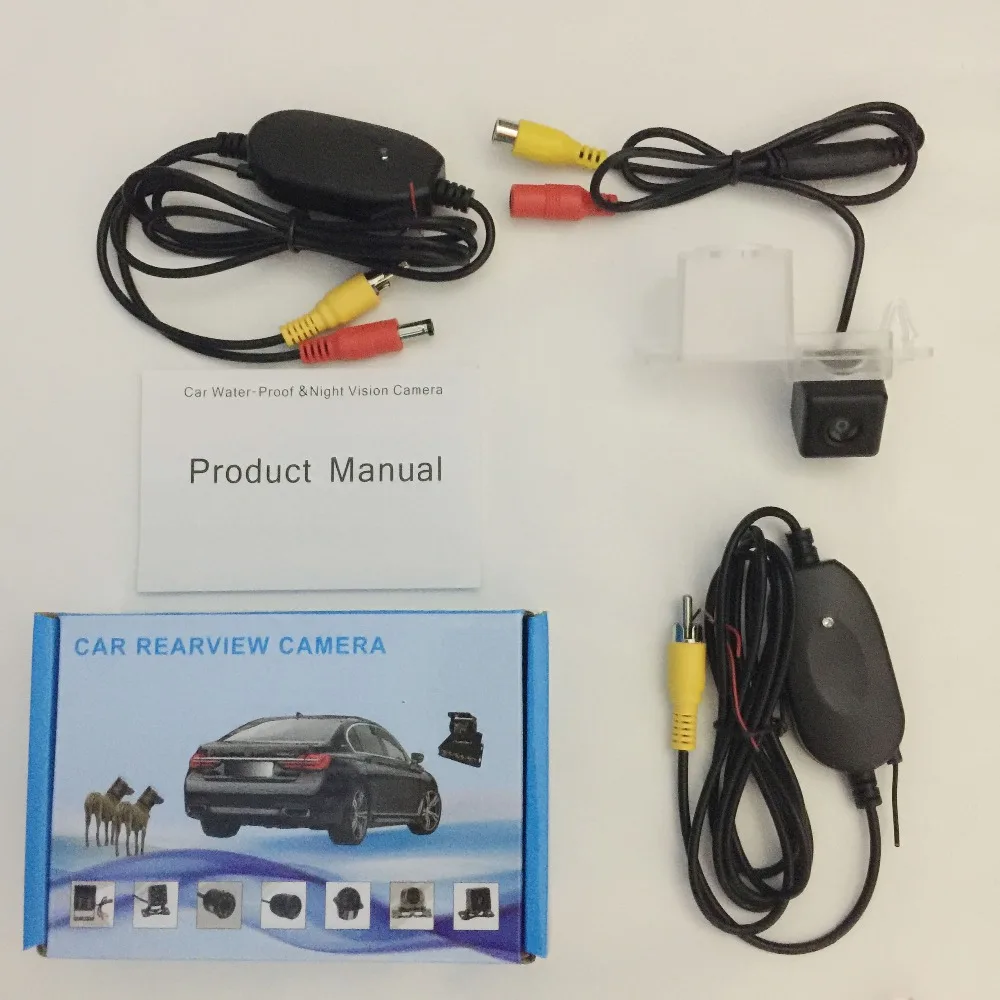 Резервная камера для SsangYong Kyron / Micro RCA AUX провод или беспроводной HD широкоугольный