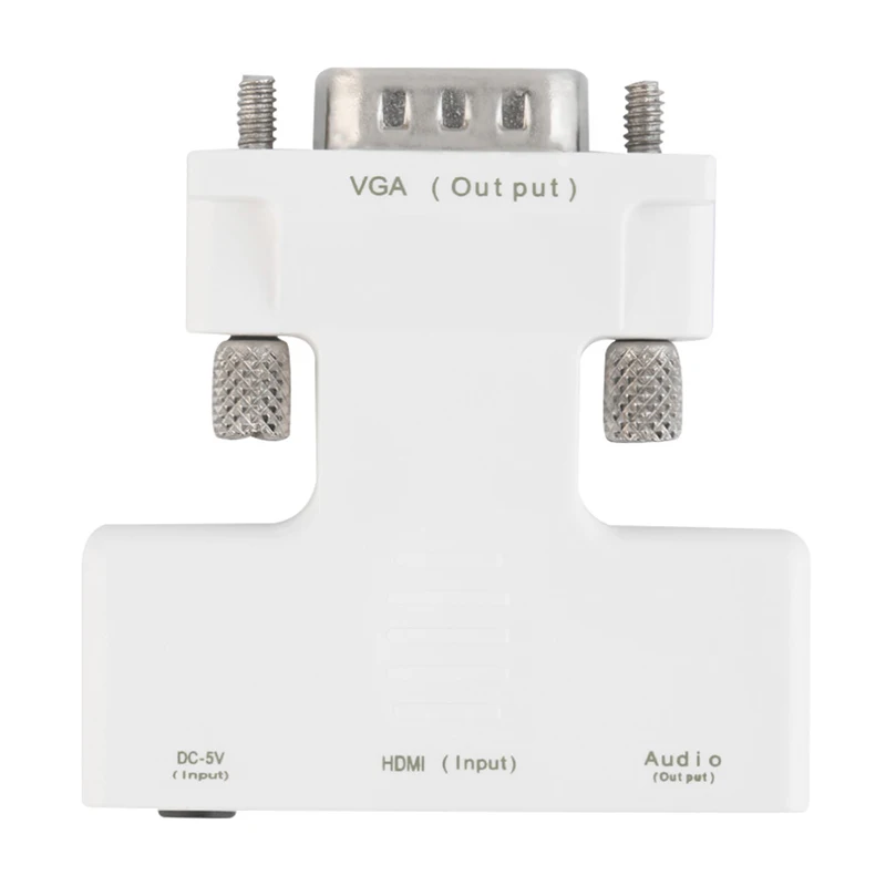  Più nuovo HDMI Femmina A Maschio VGA Audio Adattatore HDMI HD Cavo Adattatore del Convertitore Per 