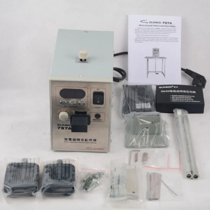 

797A Micro-computer Single/Dual/16 Pulse Spot Welder welding machine for Battery