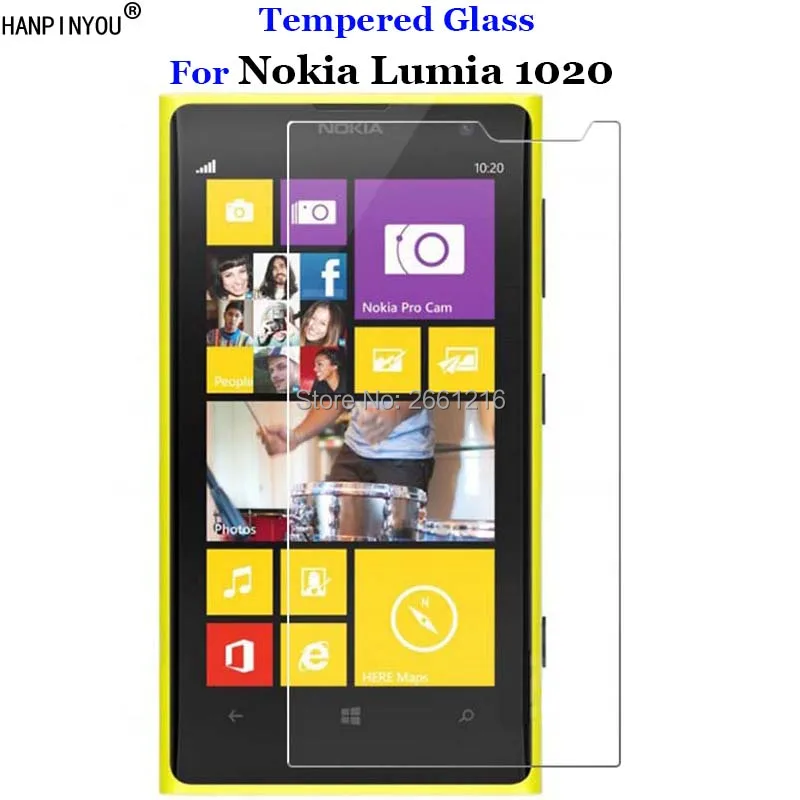 Для Nokia Lumia 1020 высококачественное закаленное защитное стекло 9h 2.5D для Microsoft 4