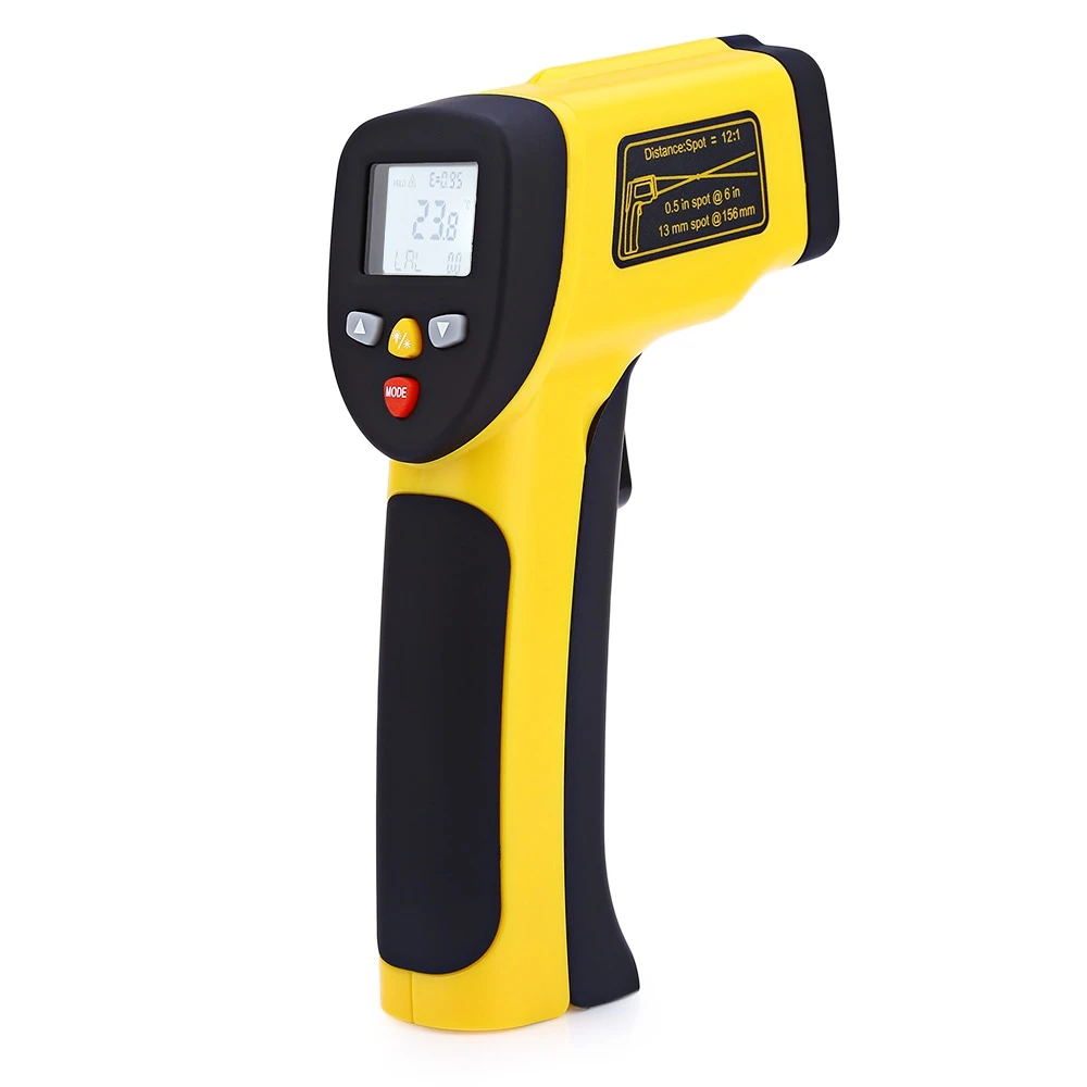 HT 819 LCD Display Infrared Thermometer Temperature Sensor Outdoor Indoor Digital Portable Temperature Measuring font b