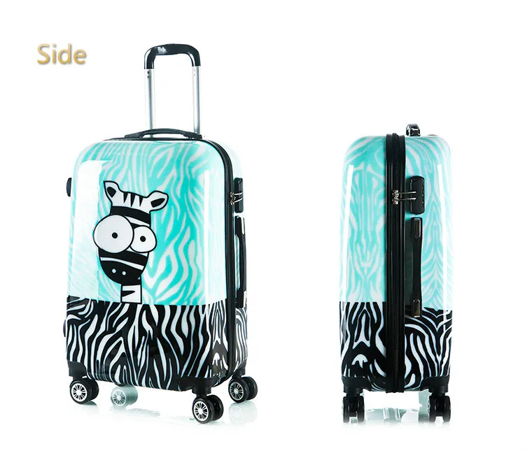 Rolling Luggage Spinner Cartoon Password Suitcase Wheels 20/24 Inch Women Carry on Trolley Travel Bag Luggage Suitcase LGX11