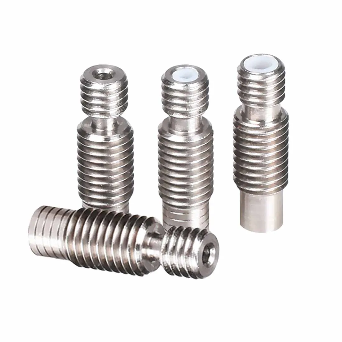 

Etmakit Metal / Teflon 3d printer parts E3d V6 Stainless Steel Nozzles Throat,Tube / Bore for 1.75mm 3mm Extruder Hot End