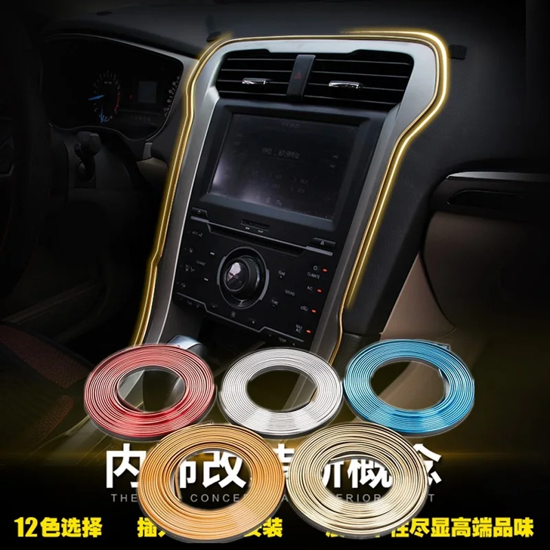 Декоративная полоска для салона GTI декоративная RENAULT INFINITI OPEL DS VOLVO 5 м|trim strip line|strip