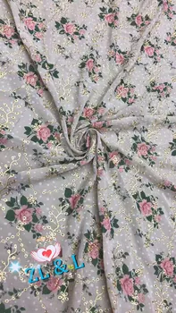 

2019 new African water soluble fabric lace suitable for ladies and children's clothing DIY clothing household goods fabric