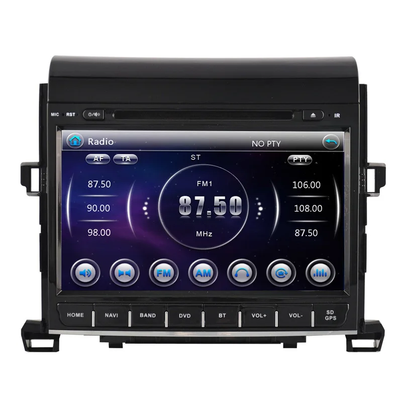 Discount Free Shipping Two Din 9 Inch Car DVD Player For Toyota Alphard 2007-2013 GPS Navigation Radio WIFI BT steering wheel control 2