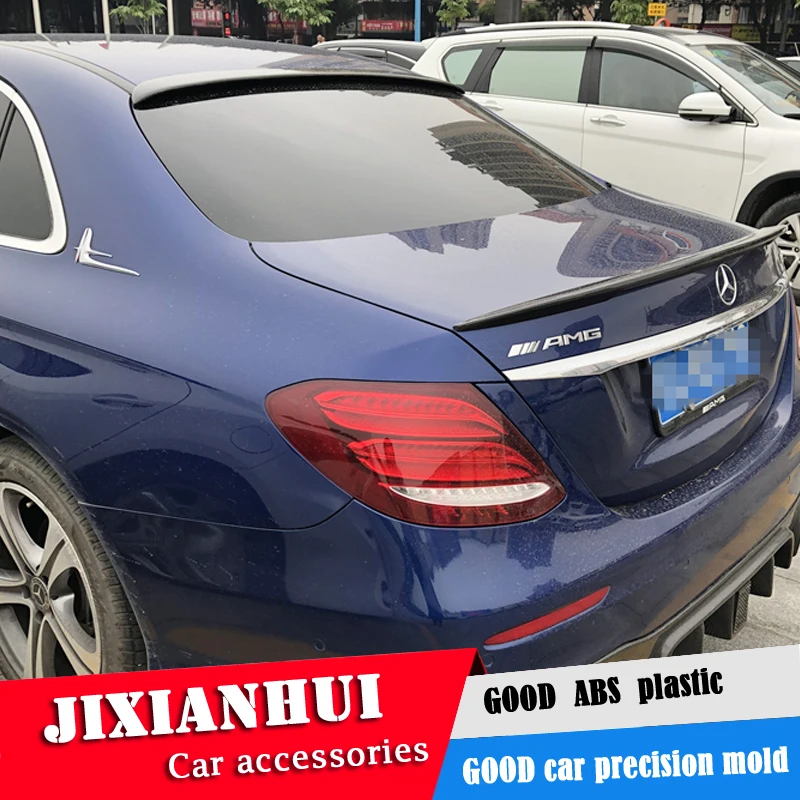 

For W205 ROOF Spoiler 2015-2018 Mercedes-Benz W205 C-class C200 Spoiler ABS plastic Material Car Rear Wing Color Rear Spoiler