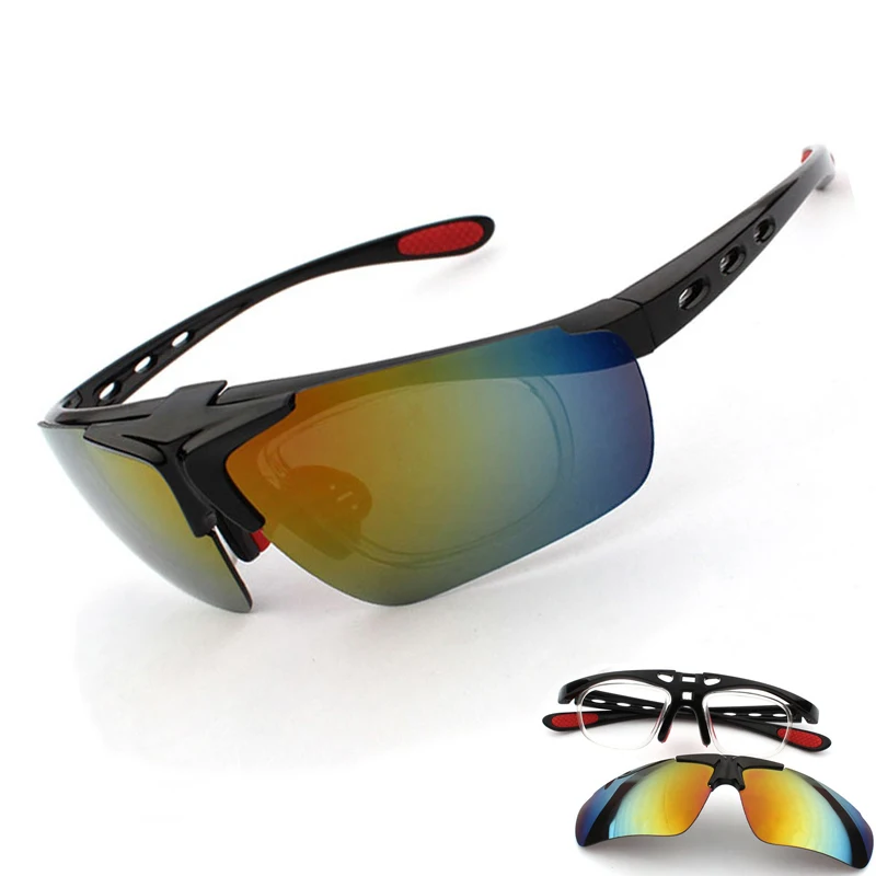 

Clip-on Lens Myopia Frame Cycling Eyewear Sports Cycle Glasses Men Women MTB UV400 Bike Cycle Sunglasses Outdoor Bicycle Goggles