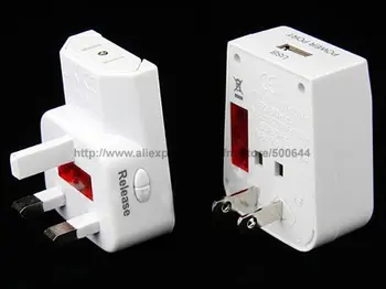 

Universal Travel Adapter/Worldwide Plug Adapter with USB Charger/All-in-One Charger Plug & 50PCS/Lot DHL/UPS/EMS Free Shipping