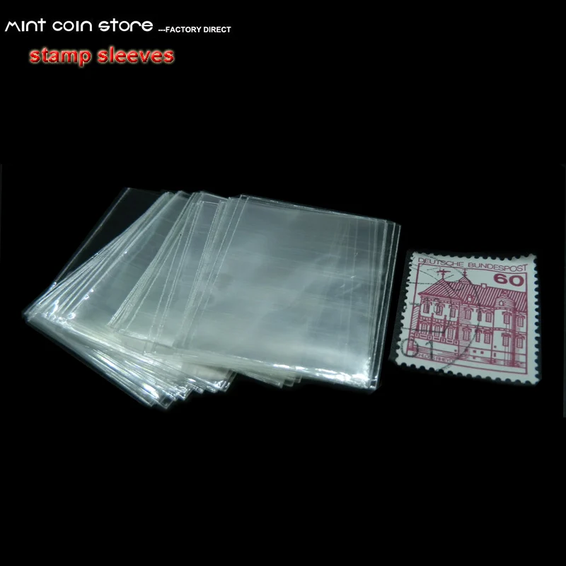 

#701 mixed size New brand STAMP SLEEVES,Collection Protection bag,40pcs/bag, 7packs, 280pieces