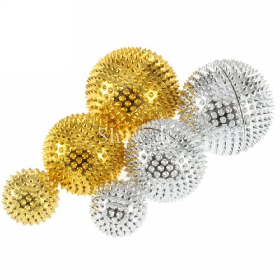 2pcs Massager Ball Roller Palms Pressing Acupoints Magnetic Hand Acupuncture Ball Needle Massager Health Care 2pcs Massager Ball Roller Palms Pressing Acupoints Magnetic Hand Acupuncture Ball Needle Massager Health Care