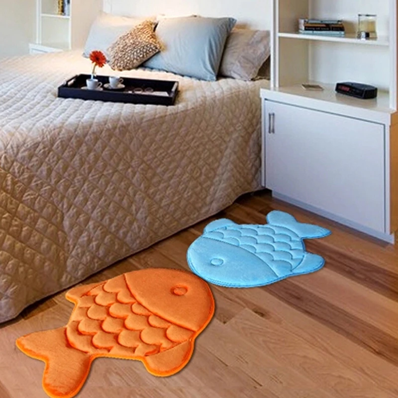 

Cartoon Fish Bedroom children's room Splice Doormat carpet