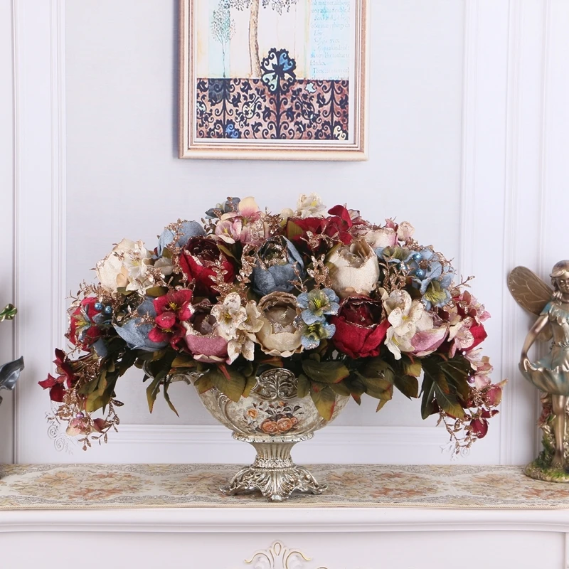 С керамическим покрытием, wazony ozdobne ВАСО para casa jarrones decorativos moderno аксессуары современный teraryum украшения дома ваза для цветов - Цвет: Version J