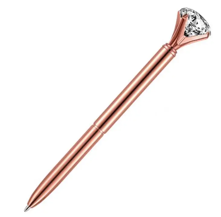 Pedra de Diamante de Metal Melhor para a Empresa de Brindes para Empresas Logotipo Laser Livre Navio Hot Canetas Corporativos Dhl