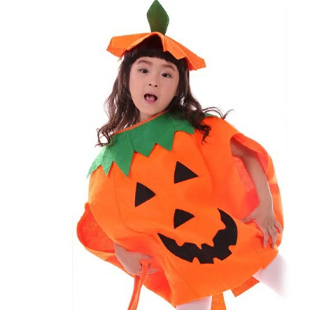 2015 Halloween pumpkin costume party dress Lint fabric and adult ...