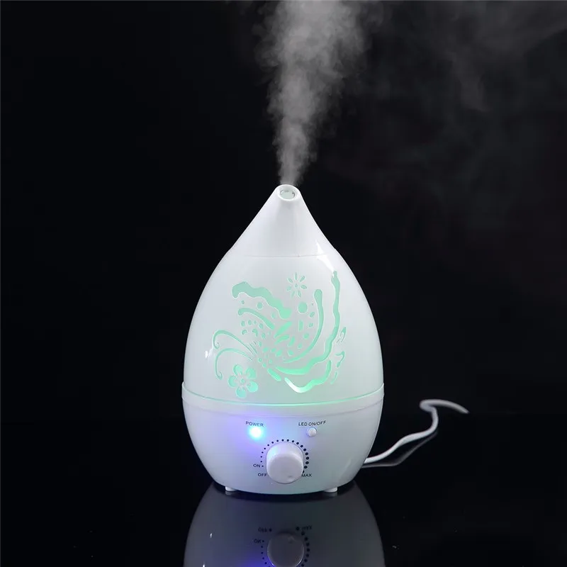 

Fashionable Carve Design Air Humidifier LED Light Essential Oil Aroma Diffuser Mist Maker Diffuser for Office SPA