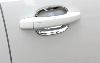 

4 pieces/ set Car Outer Door Side Handle Bowl Covers Guard trim For Audi A4 B8 2008 2009 2010 2011 2012 2013 2014 2015