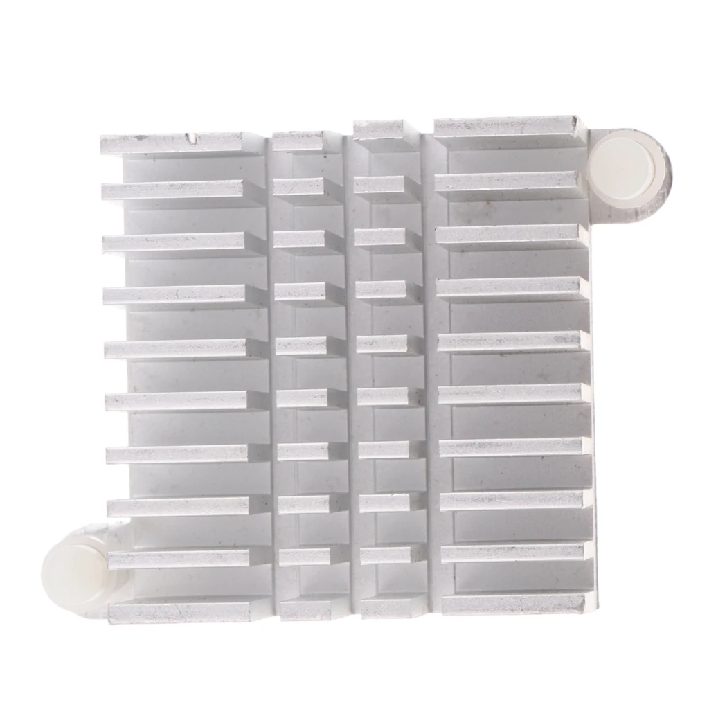 Aluminium Heat Sink North South Bridge Electronic Radiator 40*38*19mm Silver