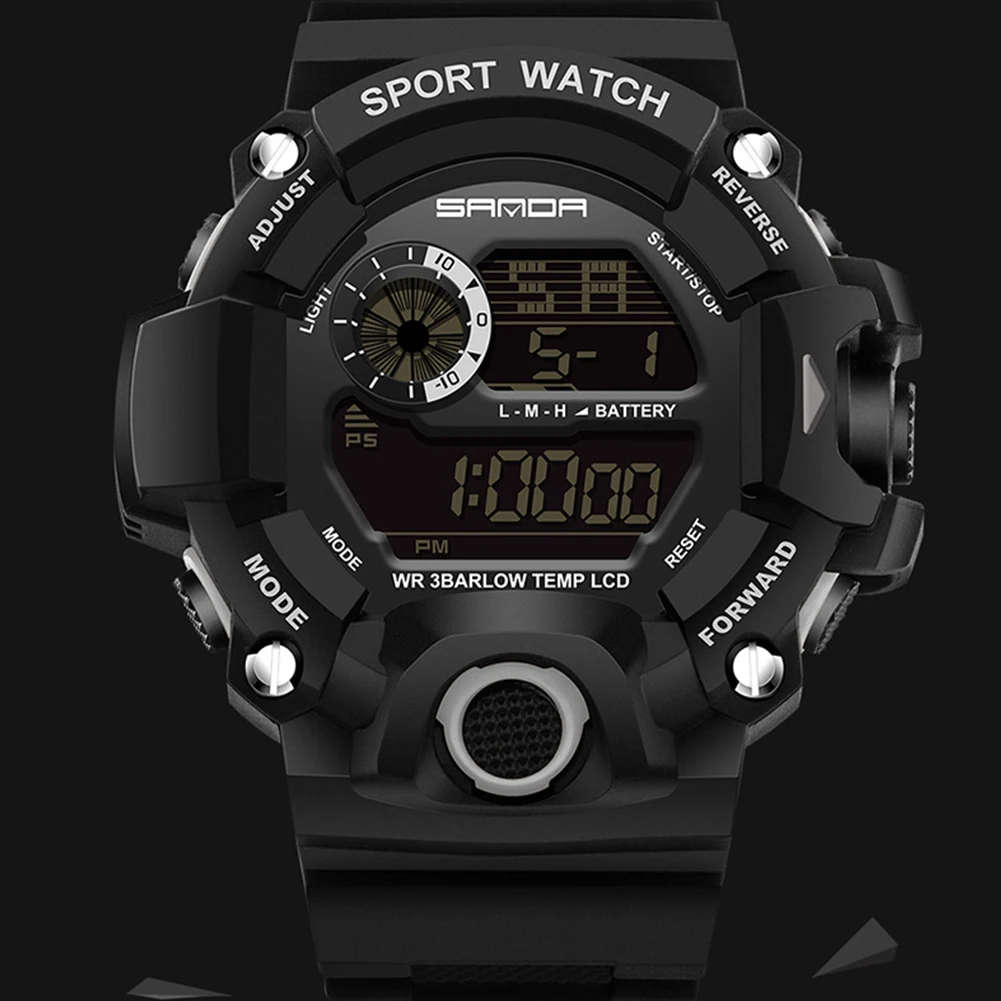 Новые модные стильные часы мужские водонепроницаемые спортивные мужской роскошный бренд часов военные наручные часы для мужчин часы