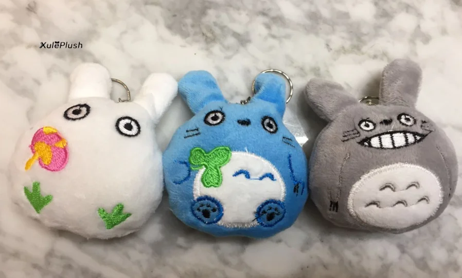 

Kawaii 3Colors - new small 7CM Plush stuffed toy dolls , Key chain plush DOLL TOY , children's party little plush toys