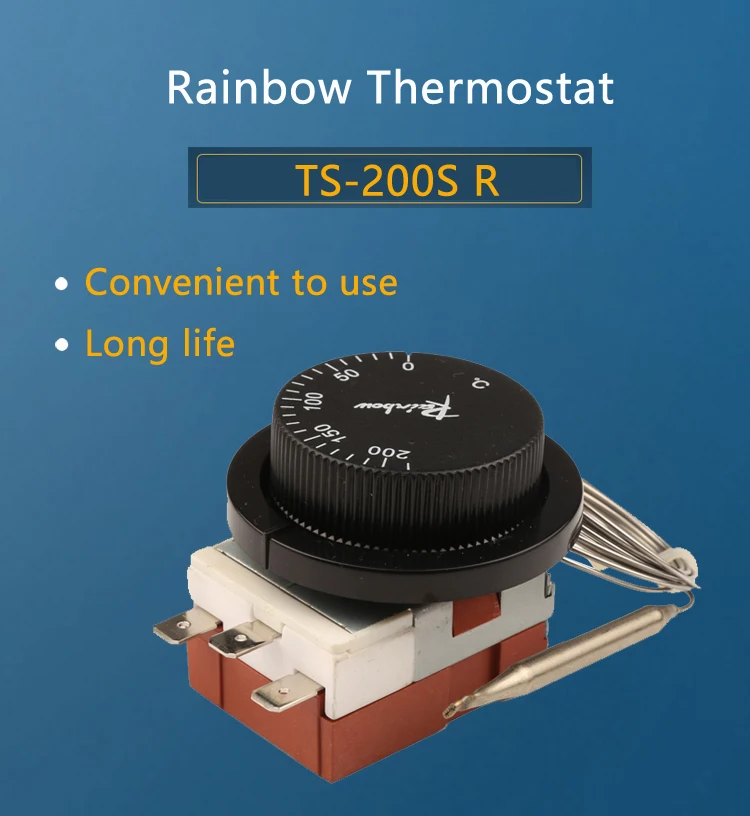 0 -200 celsius rainbow 3-feet controlador de