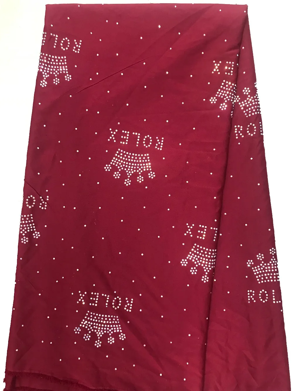 

Nigerian Lace Fabric 2019 High Quality Lace With Stones, High-quality lace cloth of stones DYS231