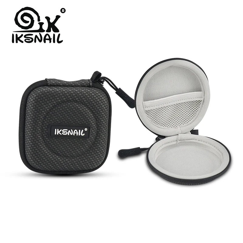 

IKSNAIL Earphone Holder Case Storage Carrying Hard Bag Box Case For Earphone Headphone Accessories Earbuds memory Card USB Cable
