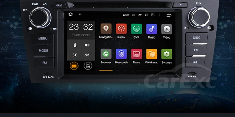 Excellent Android 9.0 Car DVD For BMW 3 Series E90 E91 E92 E93 With Canbus GPS Navigation Wifi   Bluetooth Radio Carplay 2