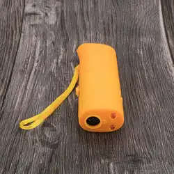1 шт. светодиодный устройство для обучения собак 3 в 1 высококачественный Отпугиватель домашних животных Анти лай Стоп кора ультразвуковое
