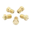 5 pcs 3D imprimante E3D V6 V5 Extrudeuse J-Tête En Laiton Buse Tête D'impression pour 1.75mm avec taille 0.4mm Pour 3D imprimante ► Photo 1/5