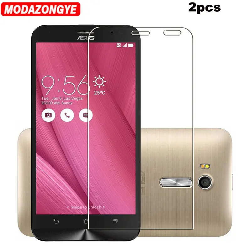 2 шт. закаленное стекло для Asus ZenFone GO ZB552KL защита экрана ZB 552KL 552 ZB552 KL стеклянная