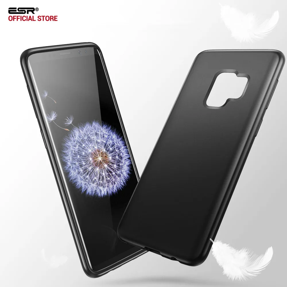 

ESR Case for Samsung Galaxy S9 S9 Plus Perfect Fit Anti shock Soft TPU Case Ultra Thin Light Weight Protective Cover Fundas