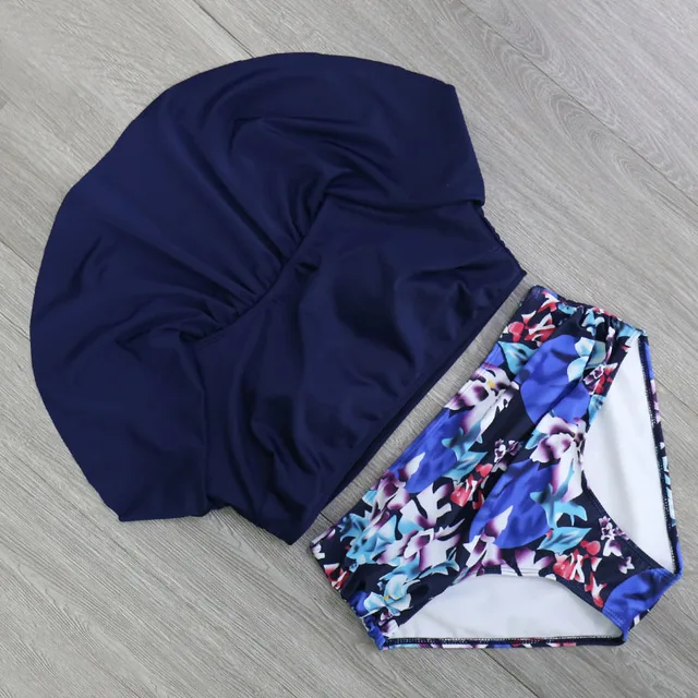 2018 Bikinis kobiety stroje kąpielowe Wysoka talia strój kąpielowy Halter sexy bikini zestaw retro kąpielówki plus rozmiar stroje kąpielowe XXL tanie i dobre opinie Bikinis Set TL299 Patchwork Floral Solid sporlike Acetate Polyester Spandex Cotton Wire Free Women Female Girl Lady S M L XL XXL 2018 Bikinis kobiety stroje kąpielowe Wysoka talia strój kąpielowy Halter sexy bikini zestaw retro kąpielówki plus rozmiar stroje kąpielowe XXL tanie i dobre opinie Bikinis Set TL299 Patchwork Floral Solid sporlike Acetate Polyester Spandex Cotton Wire Free Women Female Girl Lady S M L XL XXL