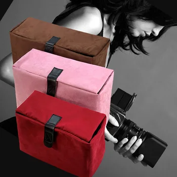 

Roadfisher Shockproof Large Size Camera Inner Bag Protector Photography Single Portable Package With 3 Removable Baffles