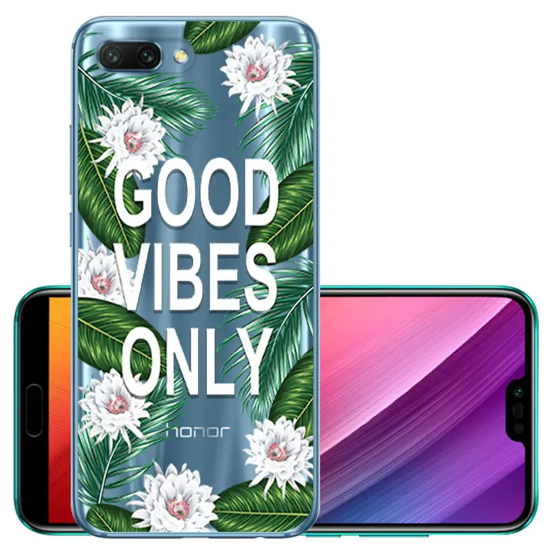 Arvin Clear Silicone case FOR Huawei Honor 10 Patterned Case FOR Huawei Honor 9 lite Smart Protective Phone Cover FOR Honor 7c (4)