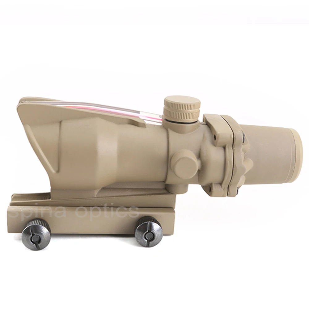 Охотничий Оптический Прицел ACOG 4X32 оптический прицел из настоящего волокна с