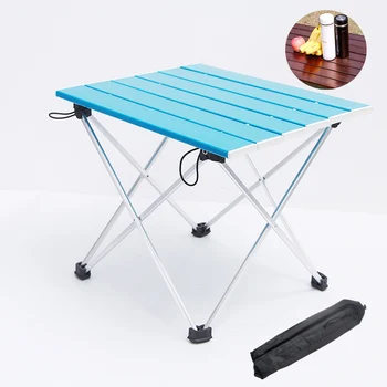 

MYJ Aluminium outdoor tables Small Ultralight portable folding small tables Aluminum Desk outdoor table aluminium table