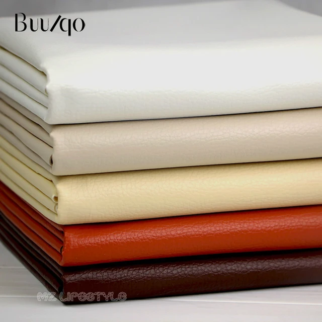 Buulqo Nice PU synthetic leather Fabric , Faux Leather Fabric for Sewing, PU artificial leather for DIY bag material 2