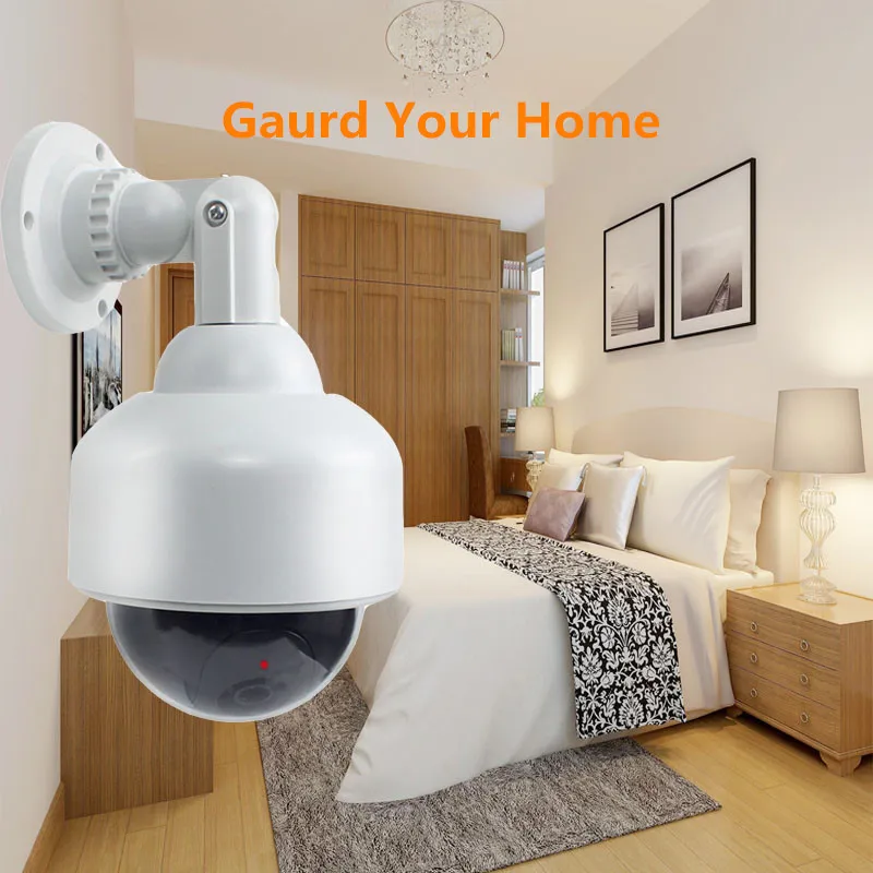 

Fake Security Camera Outdoor Imitation Dummy Security Camera With Activation Red Light Fake Dummy Camera Security Home