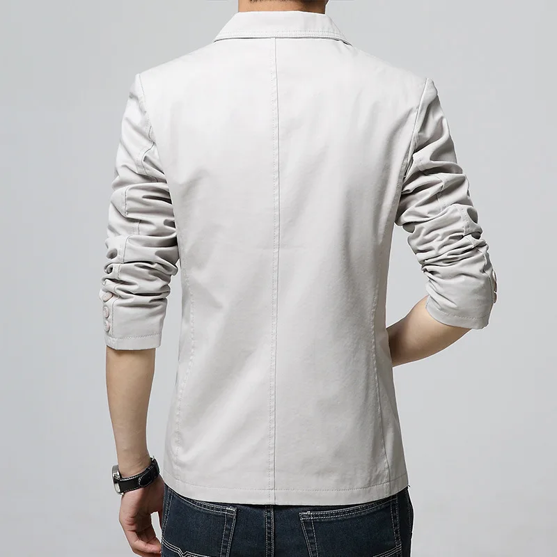Zogaa 2019 Summer Autumn New Men's Casual Suit Korean Version Slim Fit Suit Blazers Business Large Size M- 5XLMen's Clothing