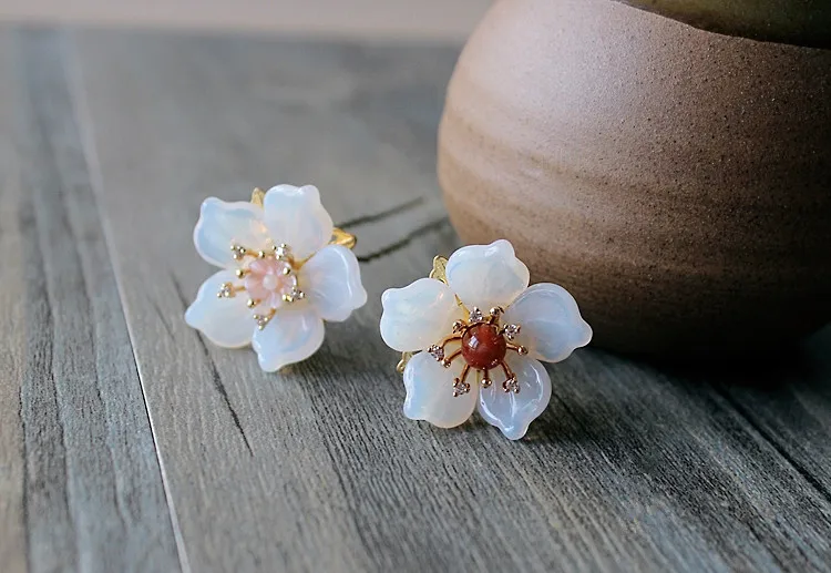 

2pc Copper Cubic Zirconia Hair Pins Flower Clip CZ Hairpin Jewelry For Bride Wedding Hair Accessories Pince Cheveux WIGO1053