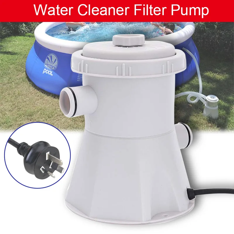 

230V Electric Swimming Pool Filter Pump for Above Ground Pools Cleaning Tool DTT88
