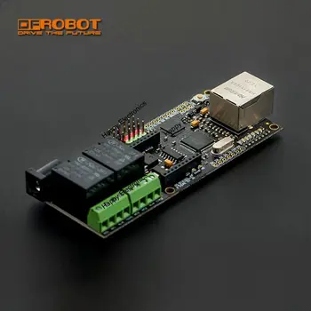 

DFRobot Xboard/X-board Relay, Atmega 32u4 Wiz5100 15A 250V AC/30V DC with Xbee socket 2 Relays Compatible with Arduino for IoT