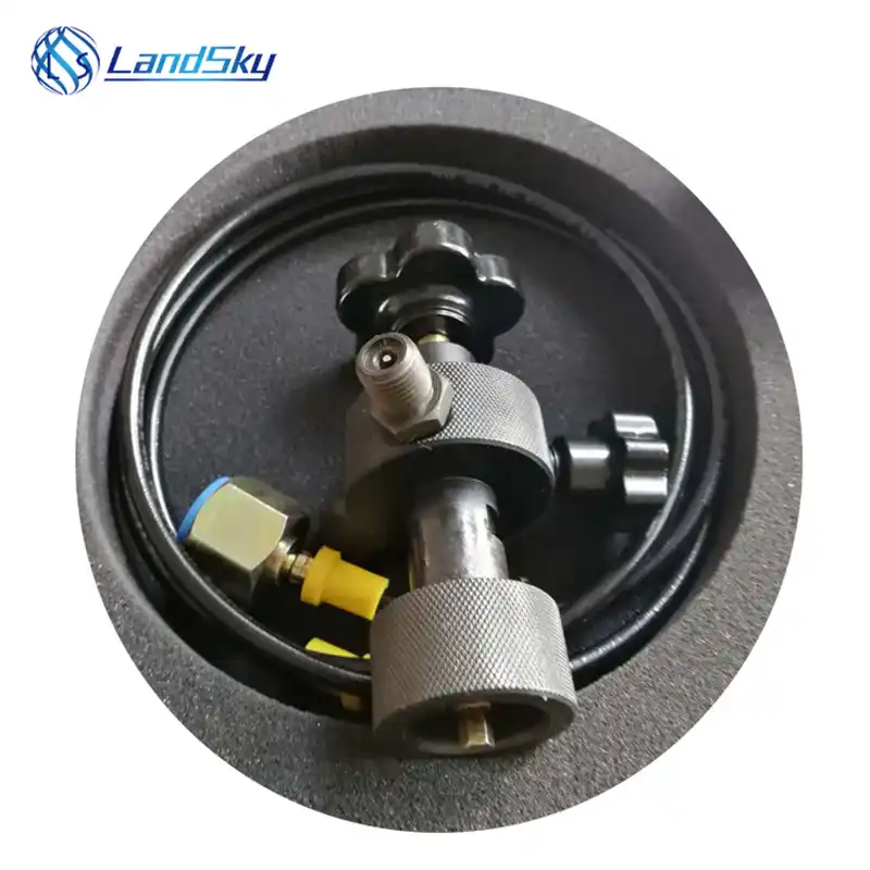 nitrogen shock refill and recharge kit hydraulic accumulator charging