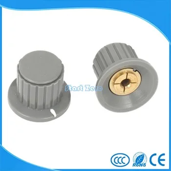 4mm Grey knob button cap is suitable for high quality WXD3-13-2W - turn around special potentiometer knob 10PCS