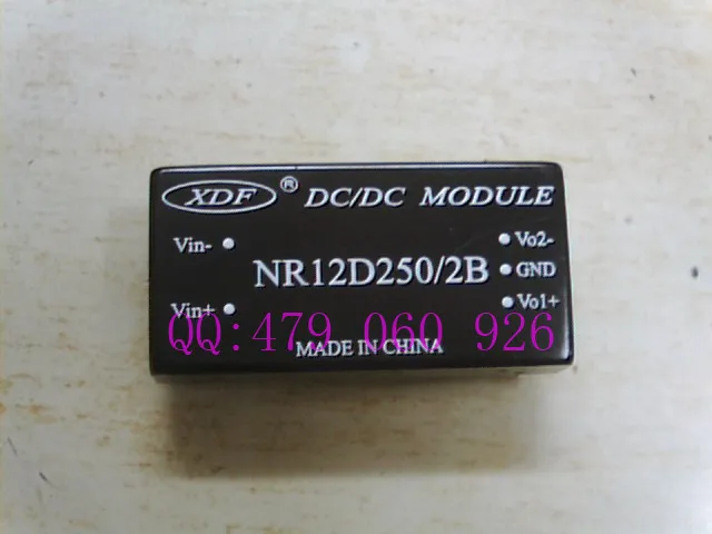 

[ZOB] NR12D250/2B DC-DC XDF xindafei power module 12V 250V 2mA positive and negative transfer --5PCS/LOT