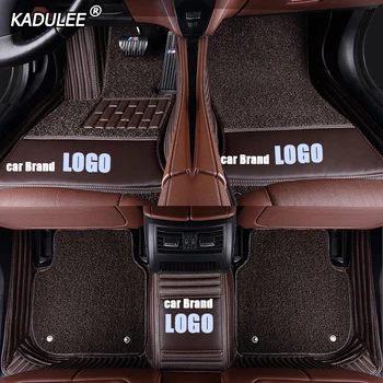 

KADULEE car floor Foot mat For chevrolet sonic epica aveo sail captiva 2008 car accessories make custom waterproof carpet rugs