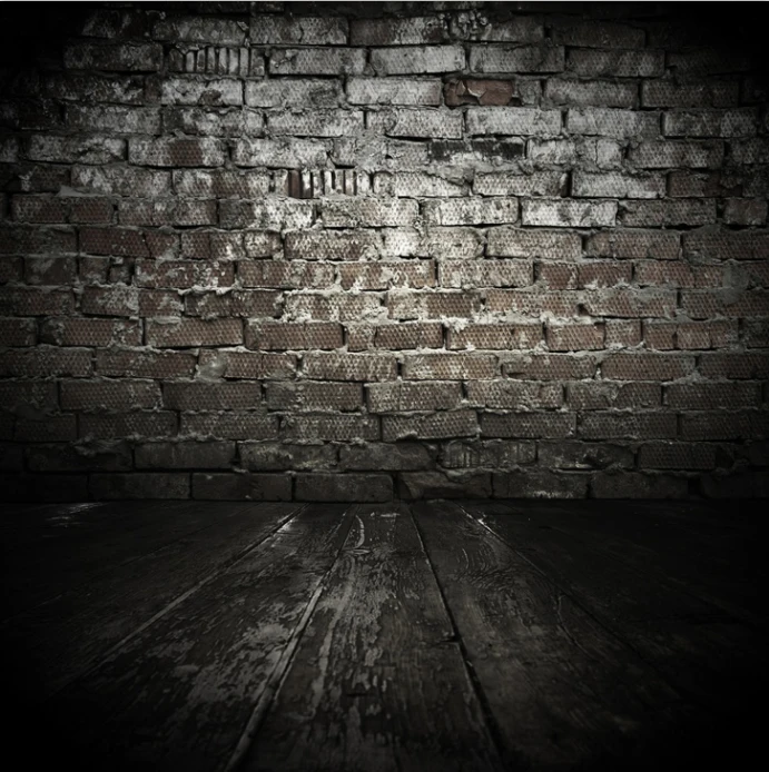 8x15FT Metal font b Texture b font font b Dark b font Grey Gray Bricks Wall