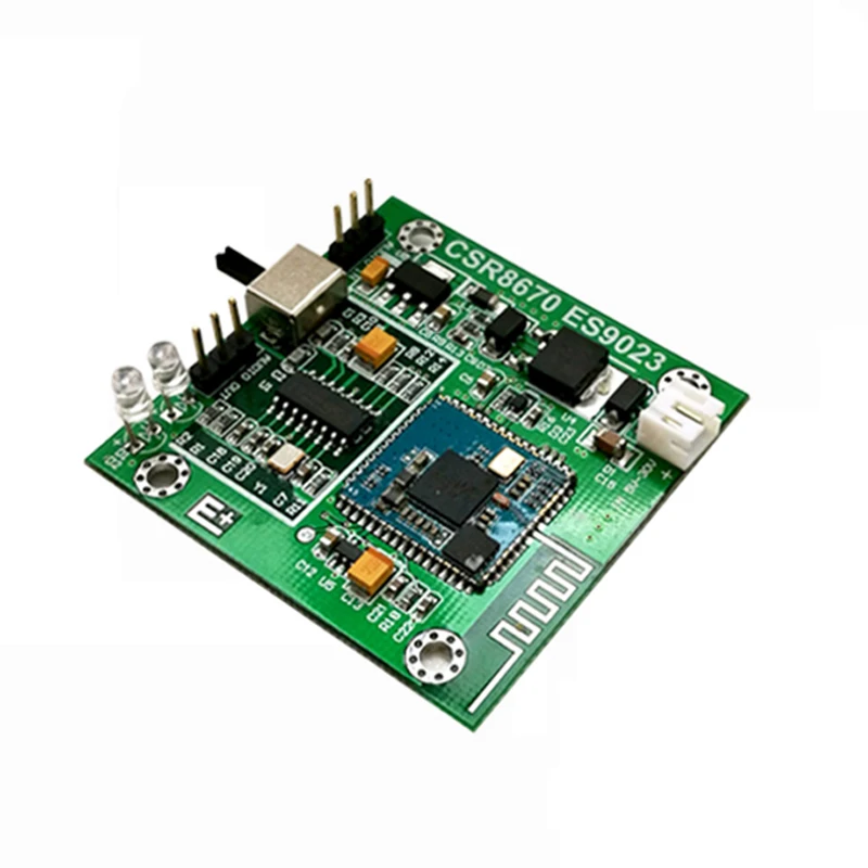 

DAC CSR8670+ES9023P Bluetooth 4.0 Audio Receiver DAC Decoder Board I2S Digital input Module 20HZ-20KHZ